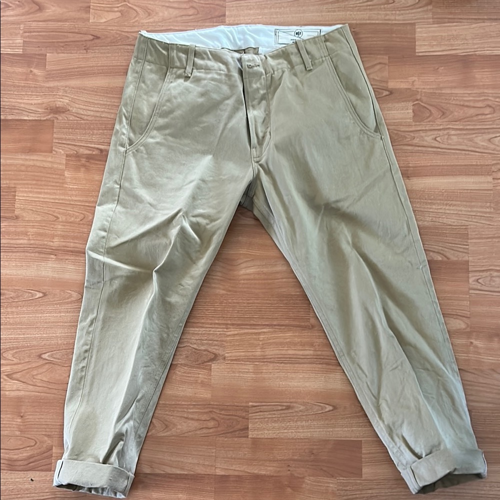 Rgt rogue territory beige twill selvedge chino 32